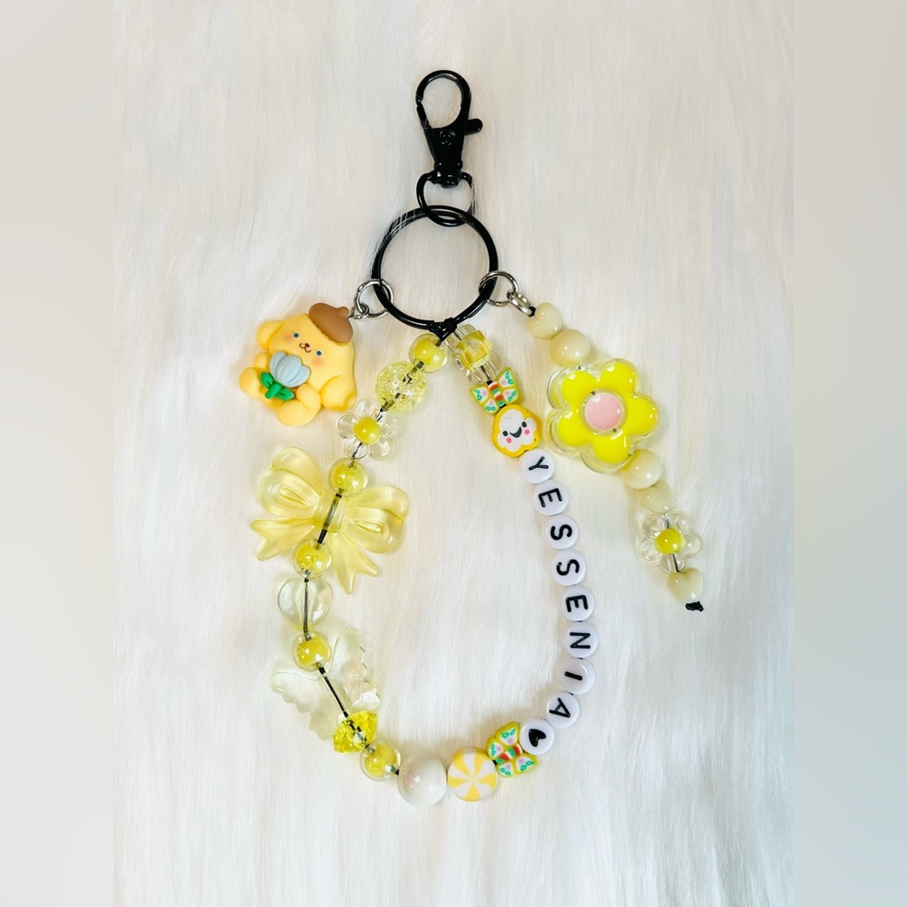 Cute personalized keychain